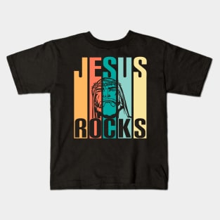 Jesus Rocks Kids T-Shirt